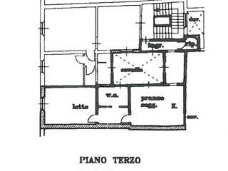 Bilocale ottimo stato, terzo piano, Centro Storico, Modena