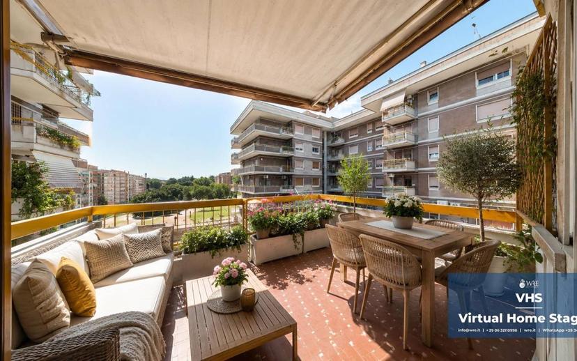 Trilocale via Monte Cervialto, Nuovo Salario, Roma — foto 16 di 27