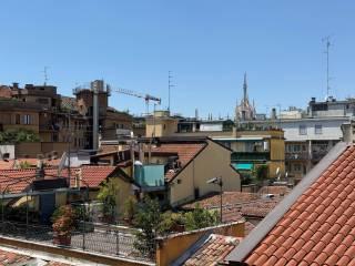 Attico via Uberto Visconti di Modrone 7, Borgogna - Largo Augusto, Milano — foto 26 di 41