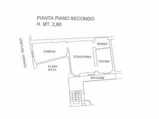 Trilocale Costa del Vernato 16, Centro Storico, Biella — foto 6 di 18