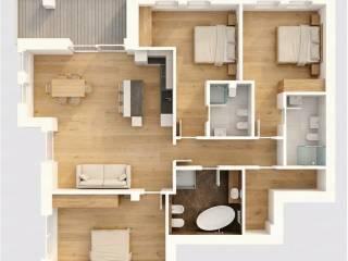 Quadrilocale nuovo, primo piano, Centro, Lavis — foto 5 di 20