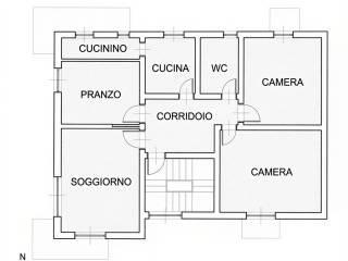 Quadrilocale via Egidio Marcon 25, Mestre, Venezia — foto 12 di 19