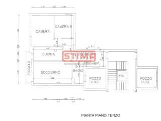 Quadrilocale ottimo stato, terzo piano, Treviso — foto 25 di 35