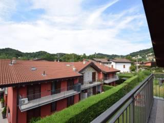 Villa a schiera via Fratelli Ripamonti, Centro, Palazzago — foto 11 di 14