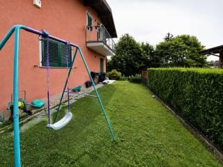Villa a schiera via Fratelli Ripamonti, Centro, Palazzago — foto 12 di 14