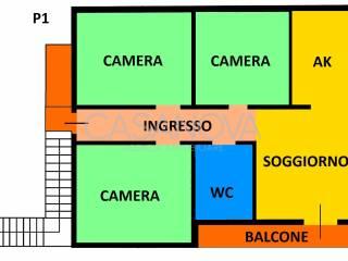 Quadrilocale Lungomare Rodi 24, Centro, Giulianova — foto 9 di 23
