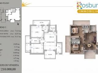 Trilocale nuovo, primo piano, Centro, Roseto degli Abruzzi — foto 3 di 6