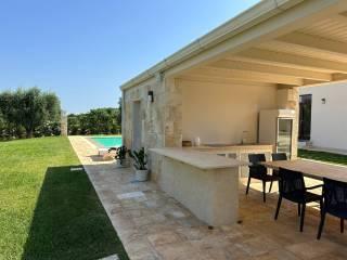 Appartamento in villa Contrada Augelluzzi, San Michele Salentino — foto 30 di 70