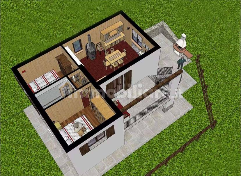 Terratetto unifamiliare 102 m², buono stato, Centro, Charvensod — foto 2 di 34