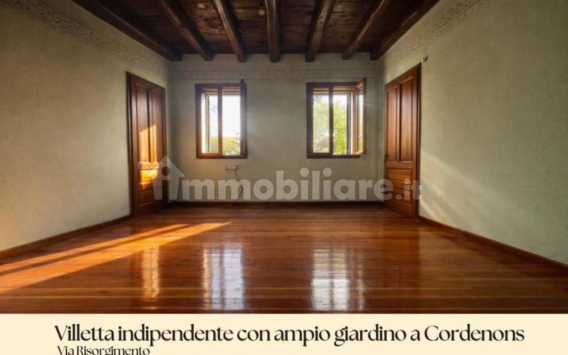 Villa unifamiliare via Risorgimento 6, Centro, Cordenons