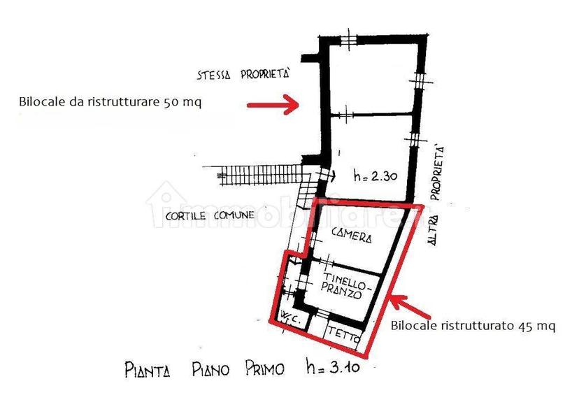 Trilocale via Crocefisso 9, Centro, Arosio — foto 12 di 25
