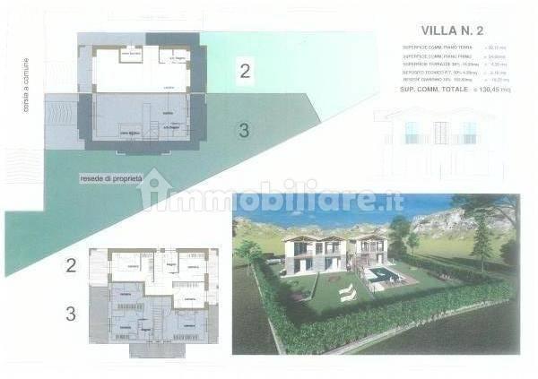 Villa bifamiliare, nuova, 120 m², Arezzo