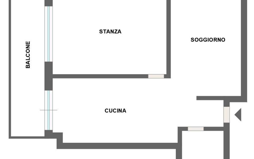 Bilocale ottimo stato, secondo piano, Centro, Merano — foto 10 di 23