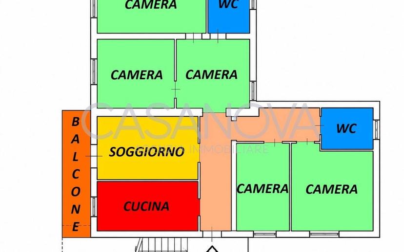Villa bifamiliare, buono stato, 161 m², Penna Sant'Andrea — foto 33 di 38