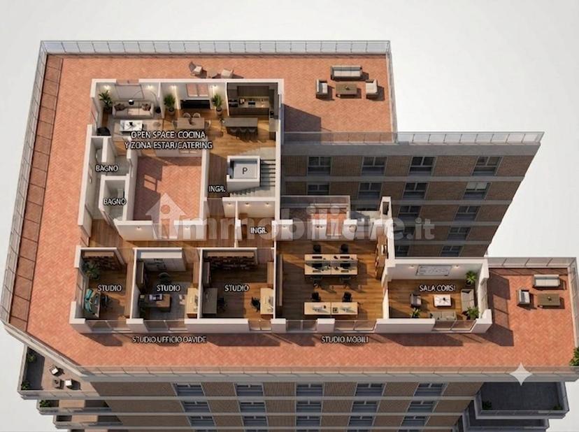 Attico via Giuseppe Garibaldi 89, Centro, Villa San Giovanni — foto 15 di 20