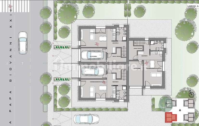 Villa a schiera via Pertini, Centro, Fabbrico