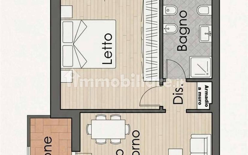 Bilocale via Risorgimento, 10, Centro, Nonantola — foto 2 di 15