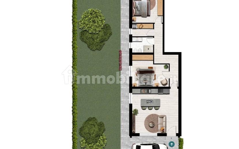 Villa bifamiliare Strada Ospitaletto Gabbiana 15, Ospitaletto, Castellucchio