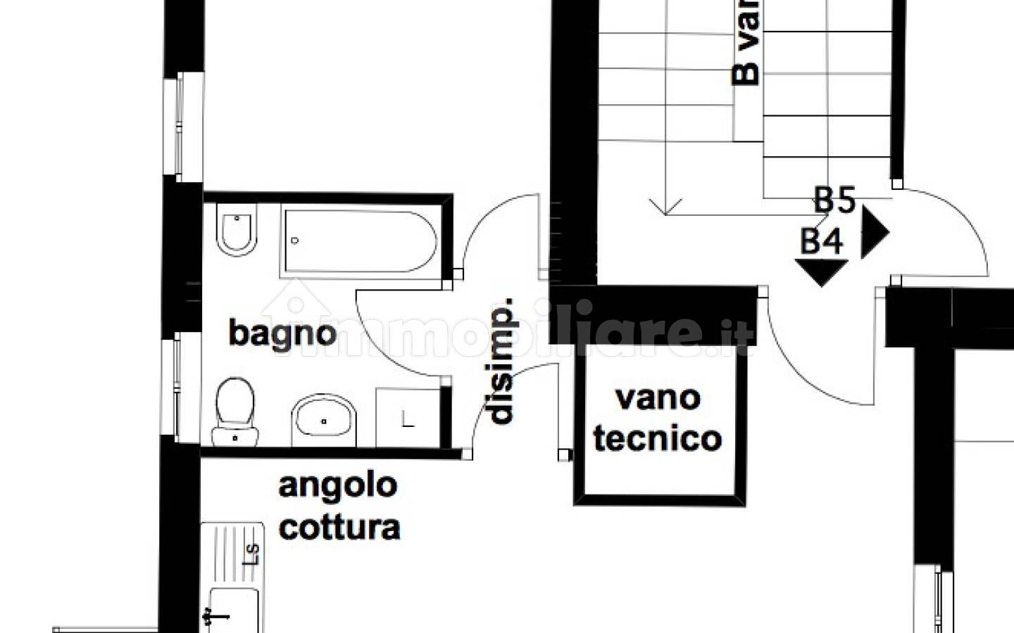 Bilocale Località Quartino 1, Melazzo