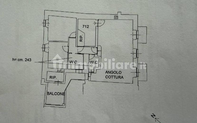 Trilocale via Vecchia Regina, Centro, Carate Urio — foto 8 di 32