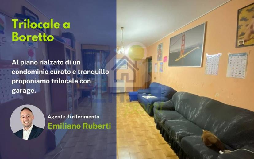 Trilocale via vittorio veneto, Centro, Boretto