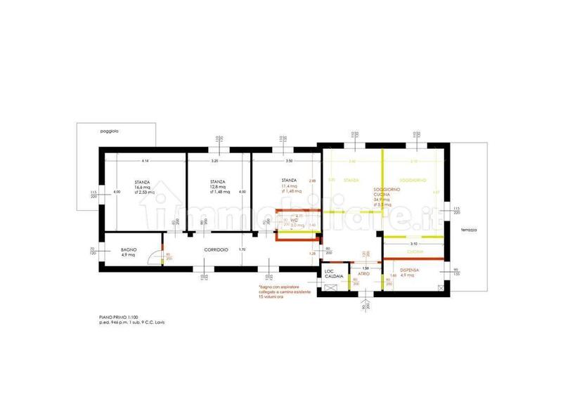 Appartamento via Rosmini, 64, Centro, Lavis — foto 2 di 2