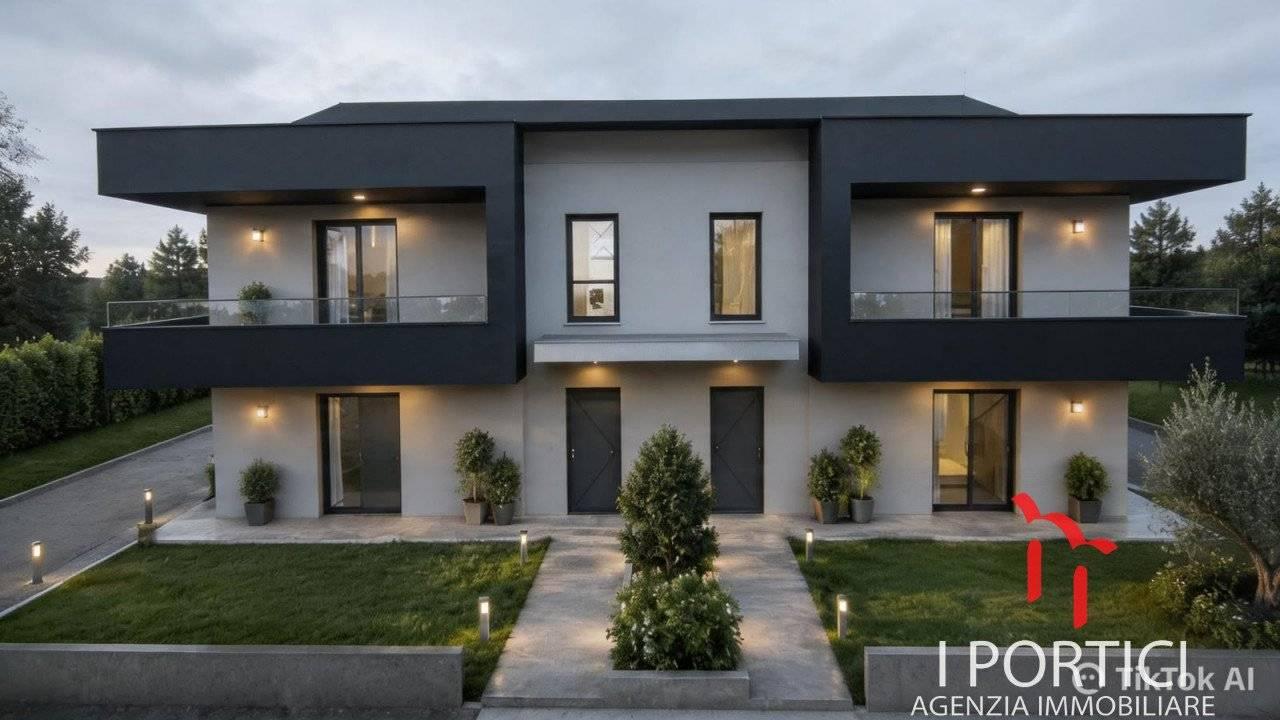 Villa a schiera via Stradona, Zeminiana, Massanzago