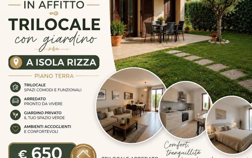 Trilocale buono stato, piano terra, Centro, Isola Rizza