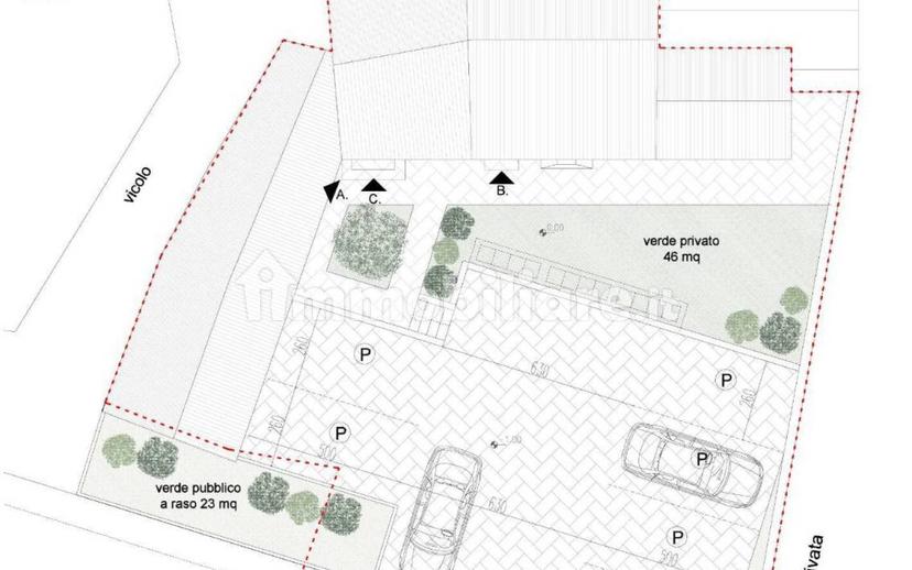 Quadrilocale via della Vittoria, Centro, Refrontolo — foto 6 di 9