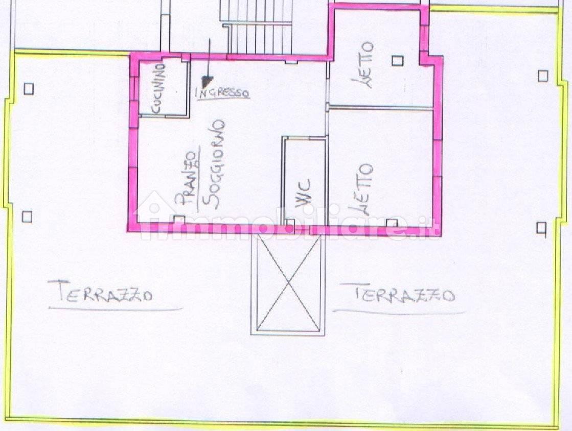 Mansarda via Francesco Petrarca, Centro, Bernalda