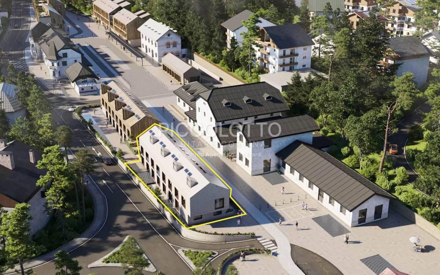 Appartamento via Guglielmo Marconi, Centro, Cortina d'Ampezzo
