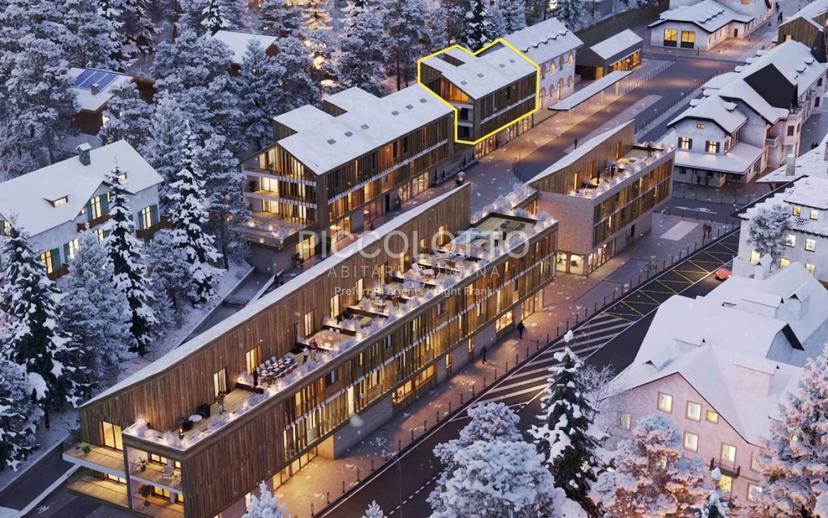 Appartamento via Guglielmo Marconi, Centro, Cortina d'Ampezzo — foto 8 di 16