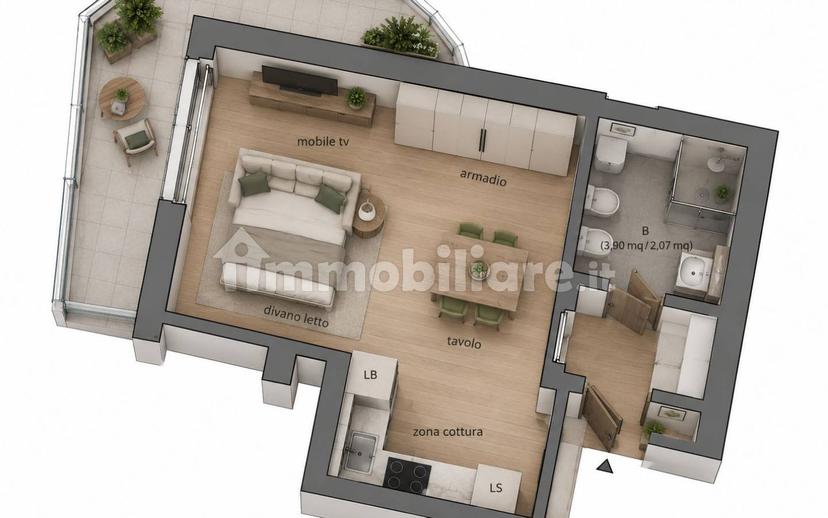 Monolocale via Poggi 4, Celle Ligure Pecorile, Celle Ligure — foto 6 di 13