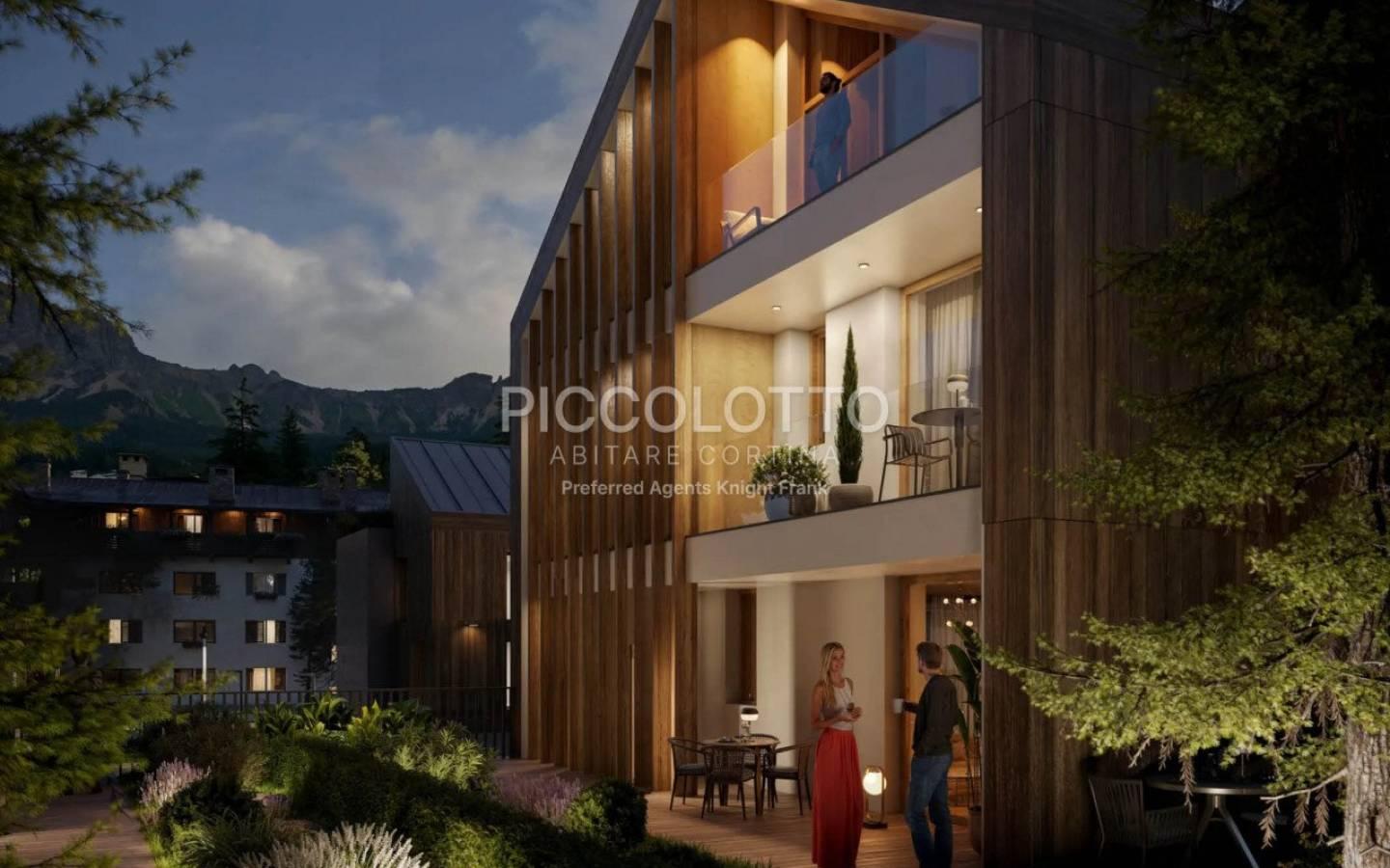 Trilocale via Guglielmo Marconi, Centro, Cortina d'Ampezzo