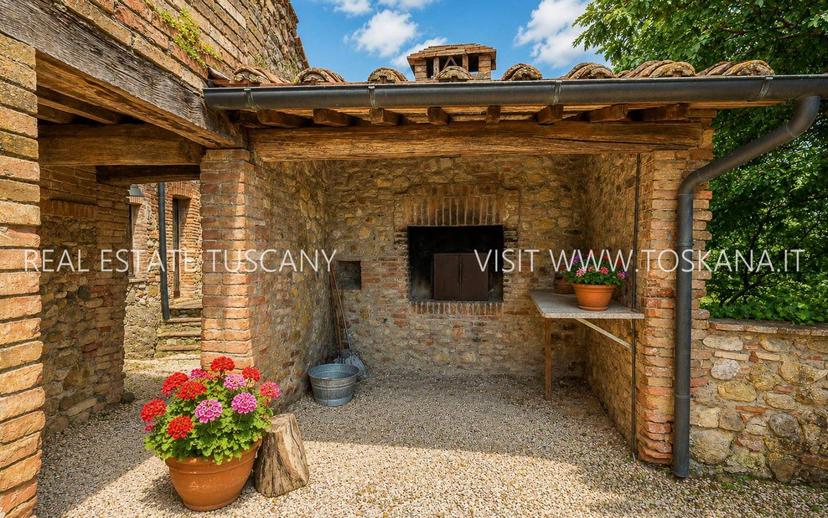 Casa colonica Strada Provinciale di Chiusdino, Centro, Chiusdino — foto 22 di 52
