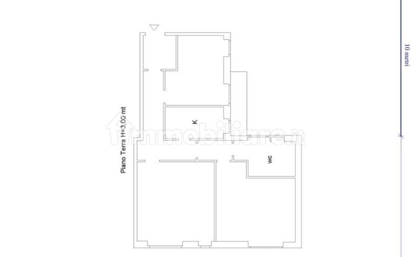 Trilocale via Nuova, Centro Storico, Catanzaro