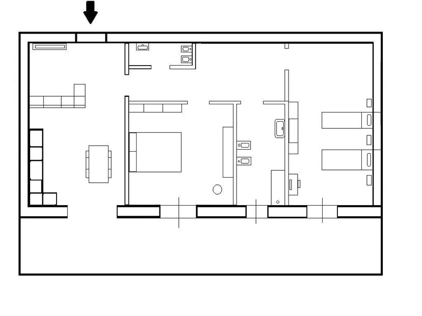 Attico nuovo, 90 m², Centro Storico, Vasto