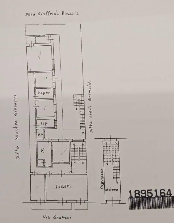Terratetto plurifamiliare via Antonio Gramsci 64A, Centro, Riposto — foto 15 di 42