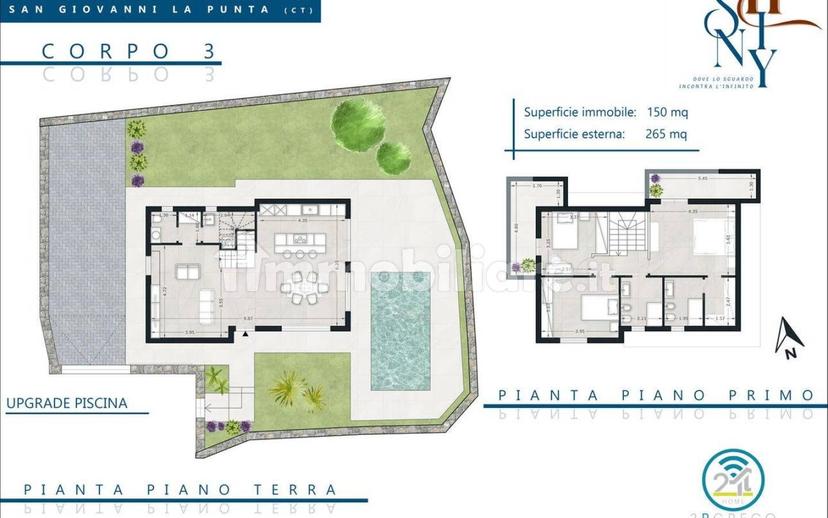 Villa unifamiliare via Duca degli Abruzzi, Centro, San Giovanni la Punta — foto 13 di 16