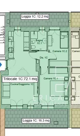 Trilocale via Olgiate 40, Centro, Lurate Caccivio — foto 22 di 23
