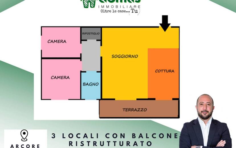 Trilocale via Toscana 56, Bernate, La Ca', Arcore — foto 17 di 25