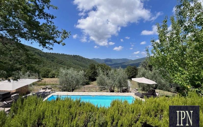 Villa bifamiliare via San Martino, Lisciano Niccone — foto 58 di 75