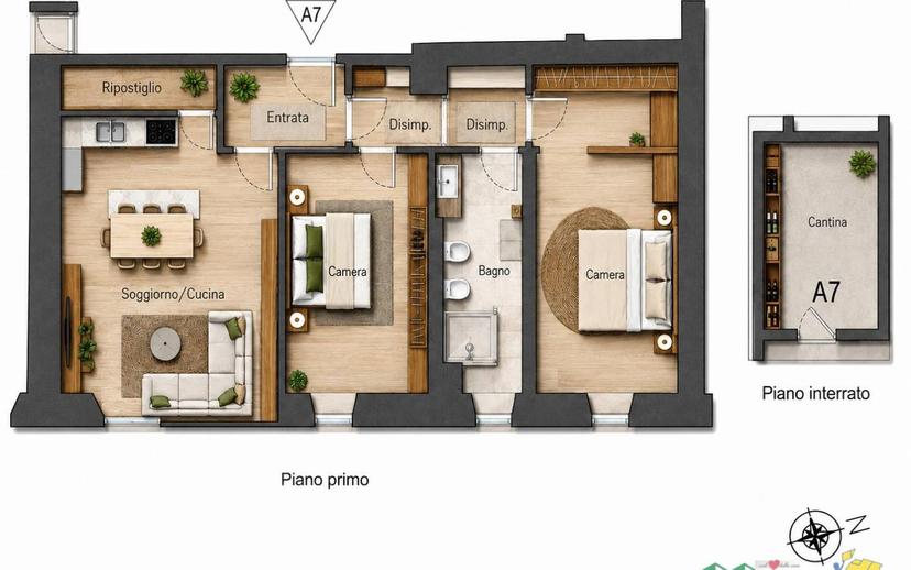 Trilocale Strada Consortile 22, Collecchio — foto 5 di 5