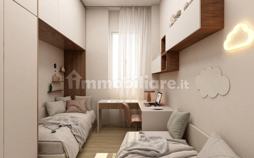 Trilocale via Monti e Tognetti 21, San Biagio, Monza