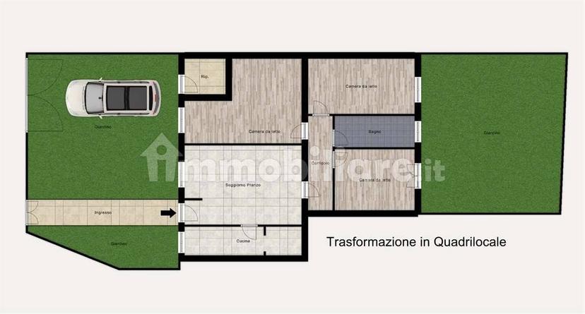 Appartamento Strada Statale Goitese, 299, Centro, Goito — foto 15 di 34