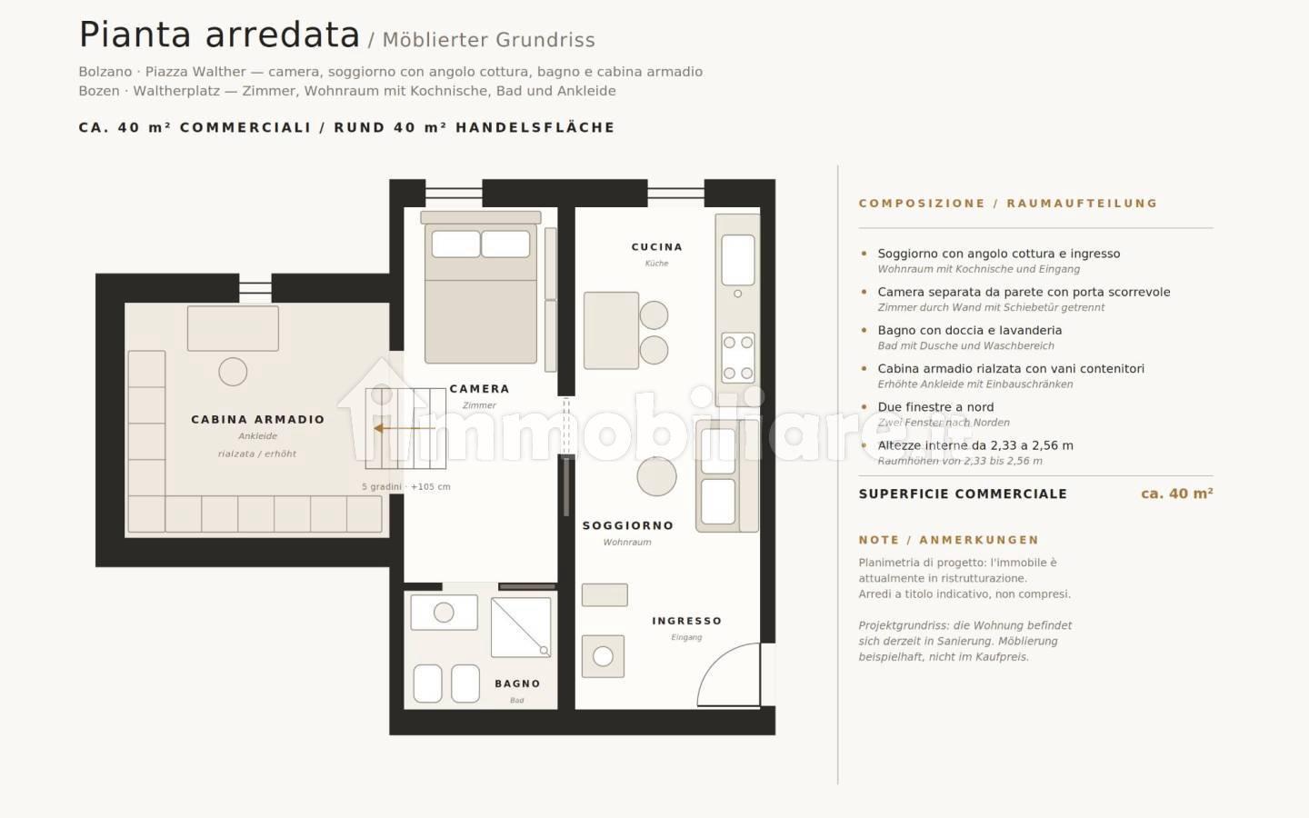 Mansarda Walther Passage, Centro, Bolzano