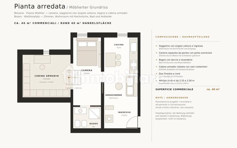 Mansarda Walther Passage, Centro, Bolzano