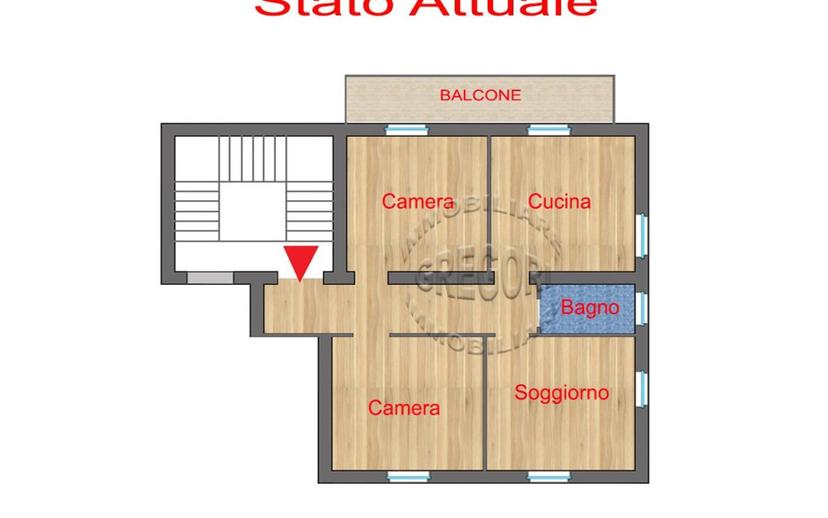 Quadrilocale viale Trento 17, Centro, Fermo — foto 19 di 25
