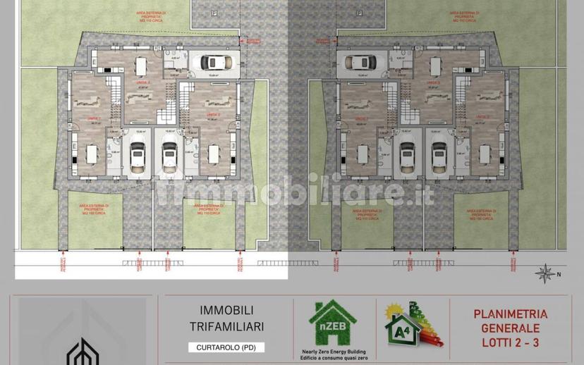 Villa plurifamiliare via Amulio Vestali, snc, Centro, Curtarolo — foto 19 di 21