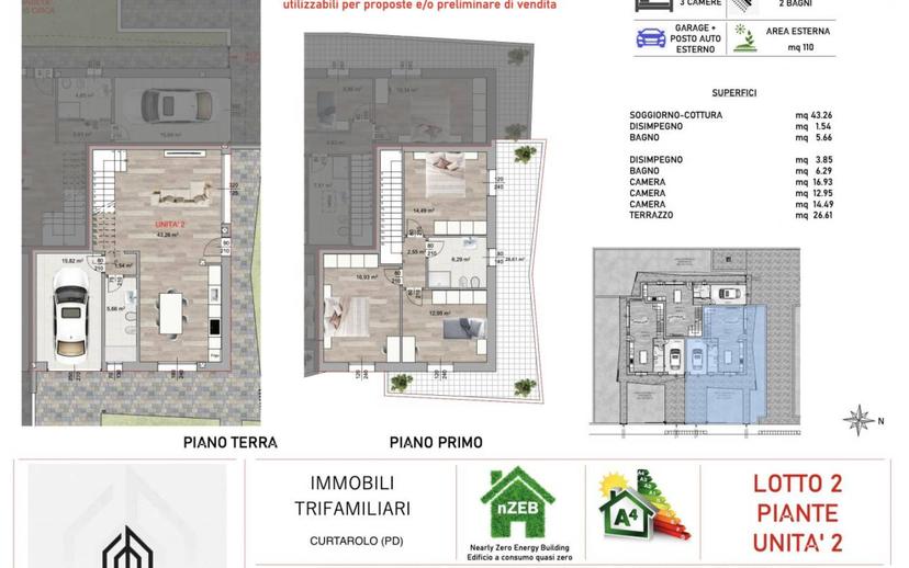 Villa plurifamiliare via Amulio Vestali, snc, Centro, Curtarolo — foto 16 di 21